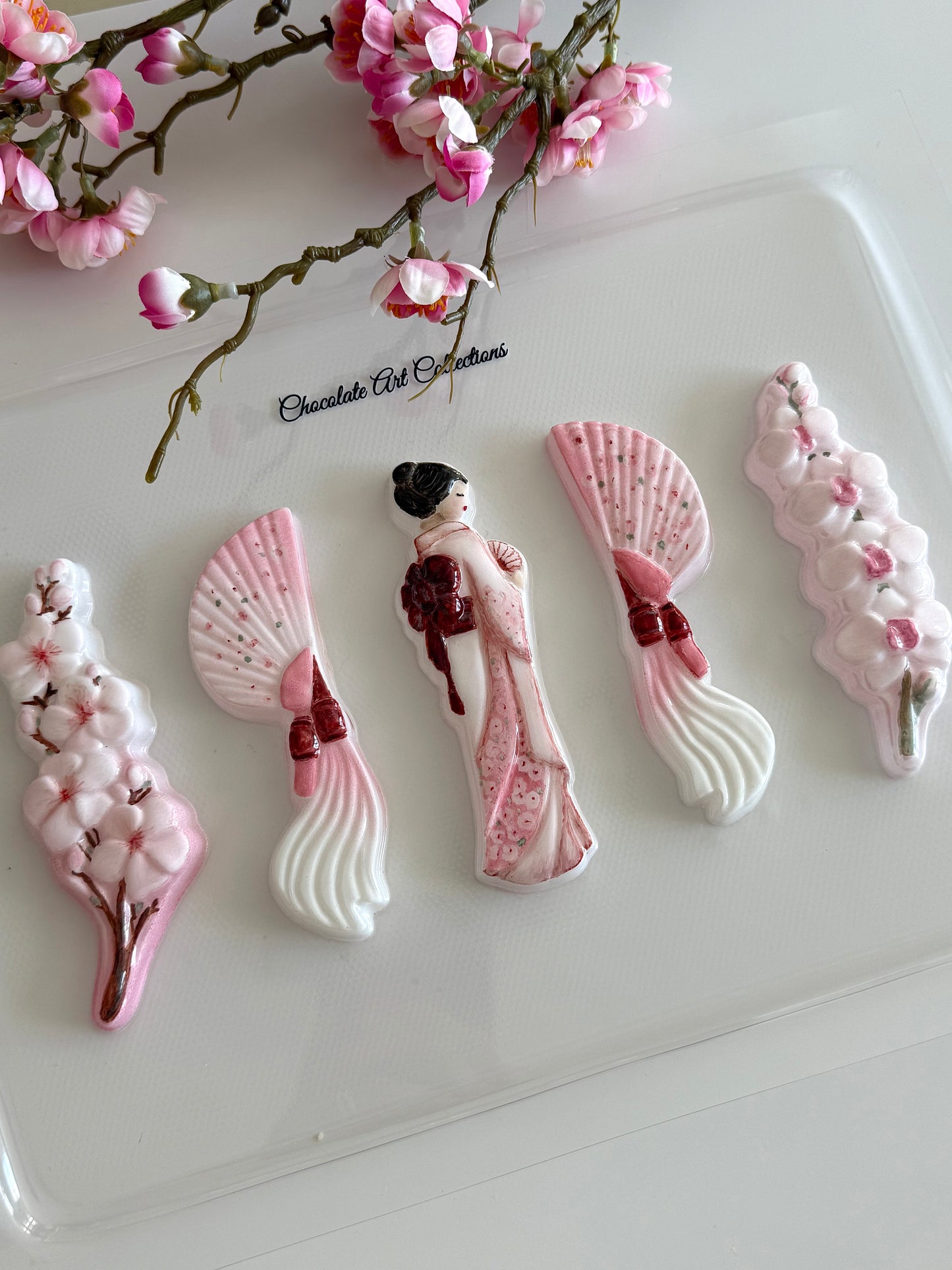 Sakura Elegance Chocolate Bar Mold