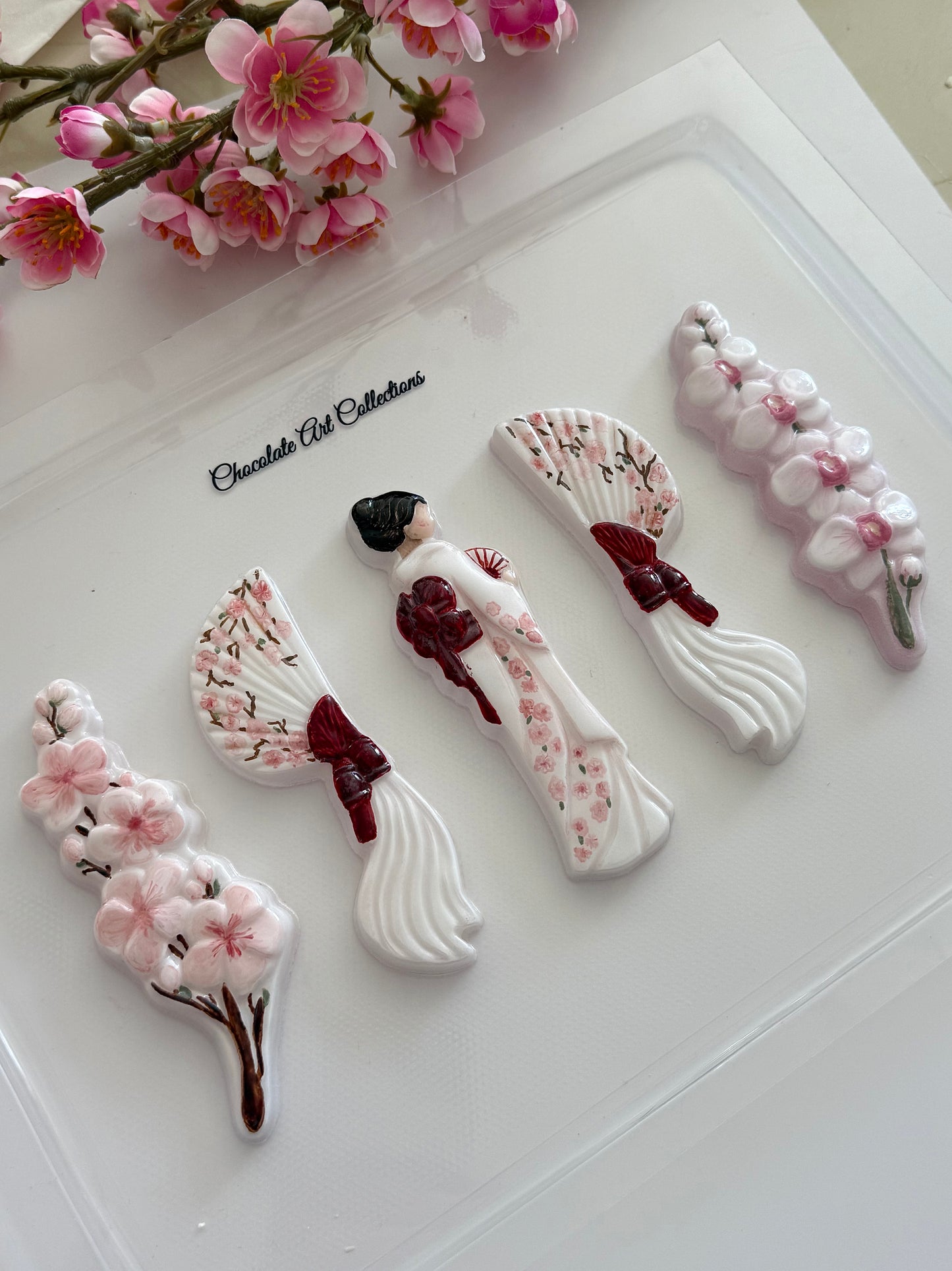 Sakura Elegance Chocolate Bar Mold