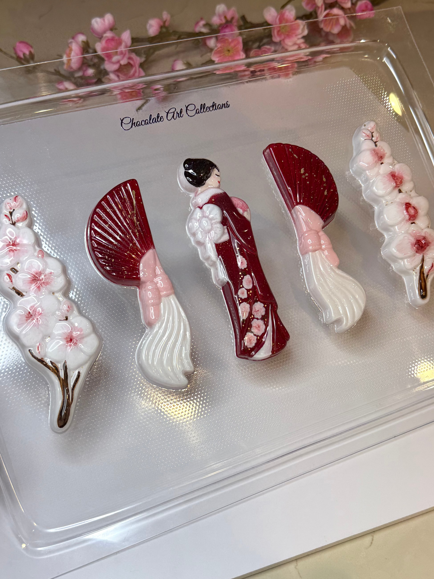 Sakura Elegance Chocolate Bar Mold