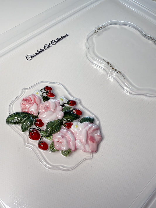 Roses & Berries Thermoformed Chocolate Mold